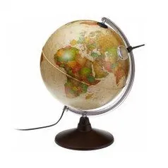 [Terraplanistas] GLOBO TERRESTRE MARCO POLO 30CM COM LED | R$147