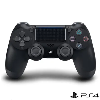 Controle sem Fio Sony DualShock 4 Preto - PS4