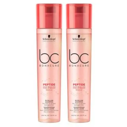 Schwarzkopf BC Peptide Repair Rescue Kit com 2 Shampoos