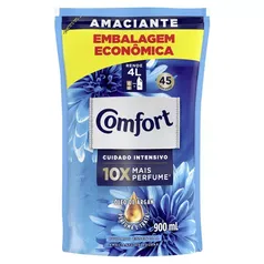 Amaciante Concentrado Comfort Frescor Intenso 900 ml Refil