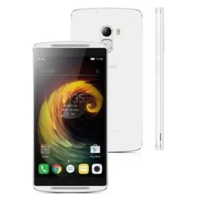 [Extra]  Smartphone Lenovo Vibe A7010 Branco com Tela 5.5" 32GB Câmera 13MP 4G Dual Chip Android 5.1 e Processador True Oct