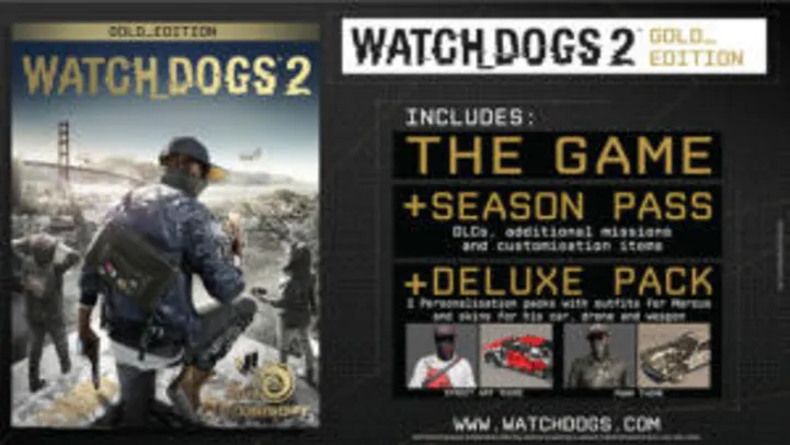 WATCH_DOGS® 2 - GOLD EDITION PC - R$64