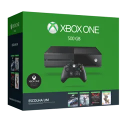 Console Xbox One 500Gb - *Escolha Seu Jogo