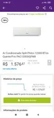 Ar Condicionado Inverter Philco 12000 Btus Quente e frio 220v