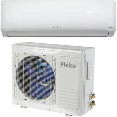 [R$1.055 AME+CC Sub] Ar Condicionado Philco Split Inverter 12000 BTUs Frio | R$1.319