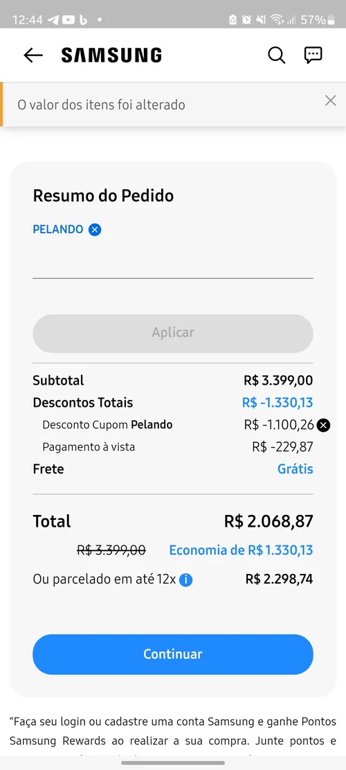 Imagen na descrição da promoção