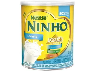 Leite em Pó Semidesnatado Ninho Forti+ Levinho - 350g | R$11