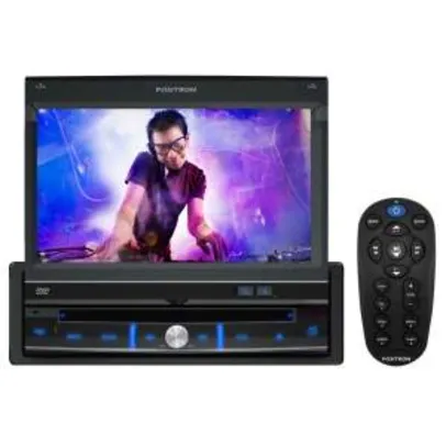 [Ponto Frio] DVD Player Automotivo Pósitron SP6300AV com Tela LCD 7" por R$ 339
