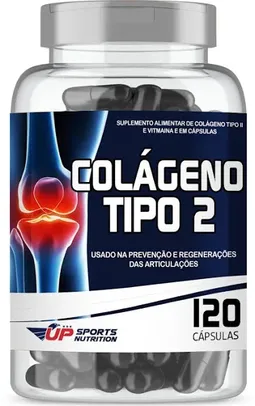 Colágeno Tipo 2 40mg Contra Dor Articular 120 Cápsulas Up Sport Nutrition