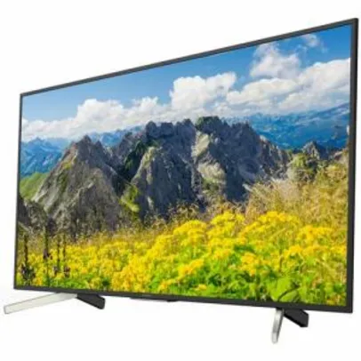 (CC Submarino) Tv Sony Led 65" 4k Hdr Kd-65x755f , Android Tv, 4k X-reality Pro, Motionflow Xr 240, X-protection Pro, (R$ 2960 COM AME)