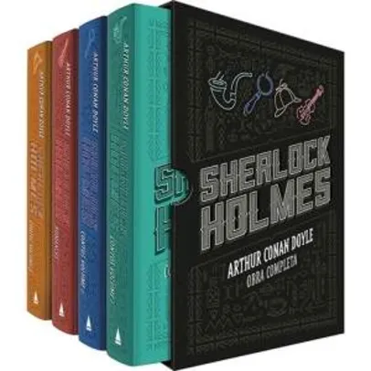 [AMERICANAS] Box Sherlock Holmes - R$ 48 (COM CUPOM OBASALDAO)