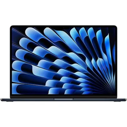 Foto do produto Apple Macbook Air 15" (Chip M3 Da Apple, Cpu De Oito Núcleos e Gpu De Dez núcleos, 8GB Memória unificada, 256 GB) - Meia-noite