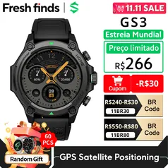 [Com taxa] Blackshark GS3 SmartWatch Versão Global 1.43 "