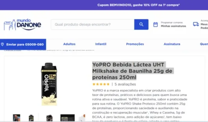 YoPRO 25g de proteínas