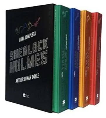 Sherlock Holmes - Arthur Conan Doyle - Box Capa Dura - R$65,40