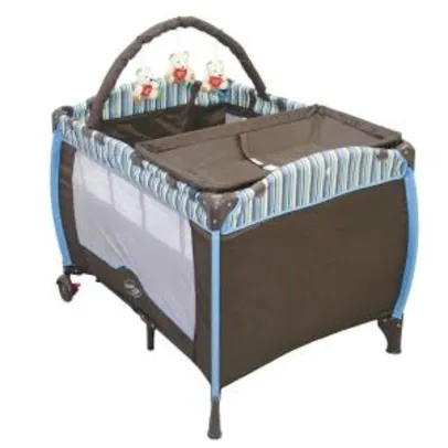 Berço Desmontável Baby Style Plus 663514 - Até 30kg - Listras R$279