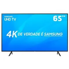 Smart TV LED 65" UHD 4K Samsung 65RU7100 | R$3.576