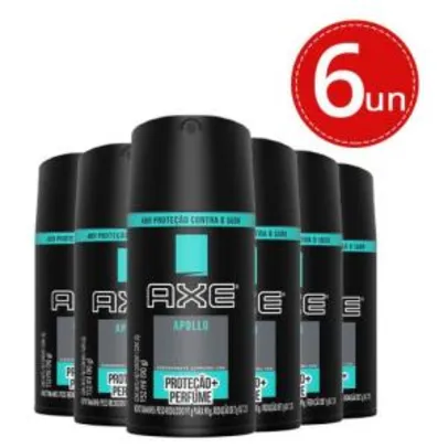 Saindo por R$ 28: Kit com 6 unidades Axe Desodorante ou Axe Body Spray | Pelando