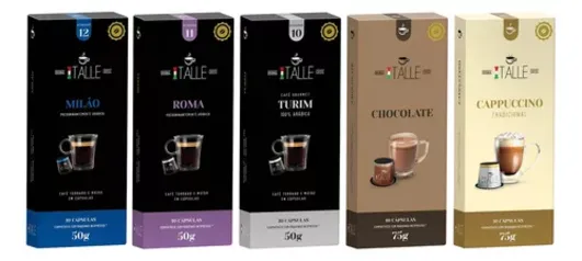 Café Nespresso Cápsulas Café Italle 50 Capsulas