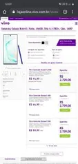 Samsung Galaxy Note10, Prata, 256GB, Tela 6.3 FHD+, Câm. 16MP R$2299