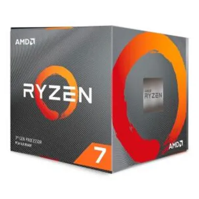 PROCESSADOR AMD RYZEN 7 3700X OCTA-CORE 3.6GHZ (4.4GHZ TURBO) 36MB CACHE AM4, 100-100000071BOX