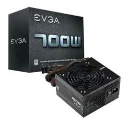 Fonte EVGA 700W, 80 Plus White - 100-W1-0700-K