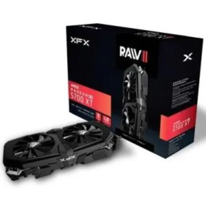 Placa de Vídeo XFX AMD Radeon RX 5700 XT Raw II, 8GB, GDDR6 - RX-57XT8OFF6