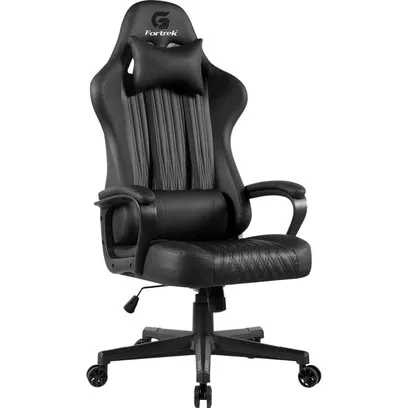 Foto do produto Cadeira Gamer Fortrek Vickers Preta/Rosa