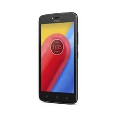 Celular Smartphone Motorola Moto C Quad 16gb 4g 2 Chips preto + brindes - R$ 369