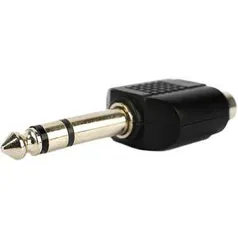 Adaptador Plug P10 F X P2 M Niquelado - MD9 INFO 0,90