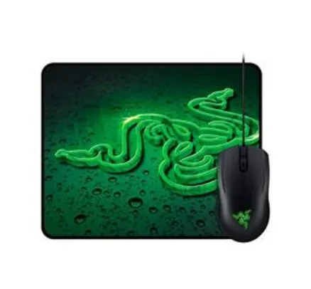 [PRIME DAY] Razer Combo Mousepad Goliathus Small Terra & Mouse Abyssus 2.000 Dpi ( Versão Speed )