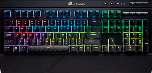 Teclado Mecanico Corsair K68 RGB Switch Cherry MX Red ABNT2, CH-9102010-BR