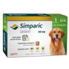 Antipulgas e carrapatos para cães simparic de 20,1 a 40kg - zoetis