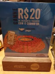 R$20 OFF pagando com Mercado Pago no Outback