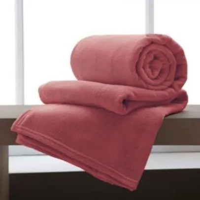 Cobertor Casal Microfibra Home Design Corttex | R$25