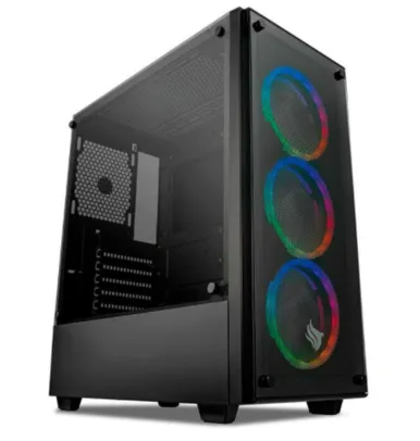 Gabinete Gamer Pichau Kazan RGB Lateral/Frontal de Vidro, PGKZ-01 RGB