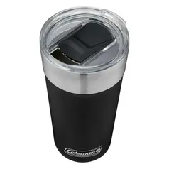 Copo Térmico De Cerveja Coleman 600 Ml Com Tampa Preto