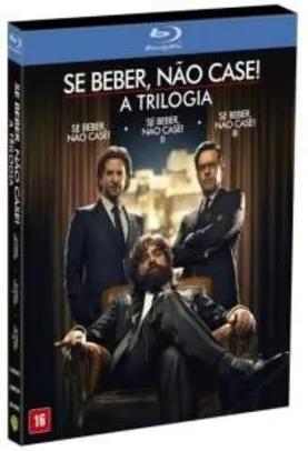 [Saraiva] Blu-ray Se beber, não case: A Trilogia - 3 discos - R$50 