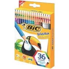 Lápis de Cor Bic Evolution 36 Cores