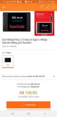 Ssd 480gb Plus 2.5 Sata Iii 6gb/s 480gb Sdssda-480g-g26 Sandisk