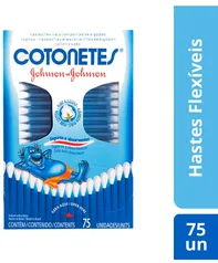 [PRIME/Rec] Hastes Flexíveis Cotonetes Johnson 75 unidades (mín. 10) | R$1,70