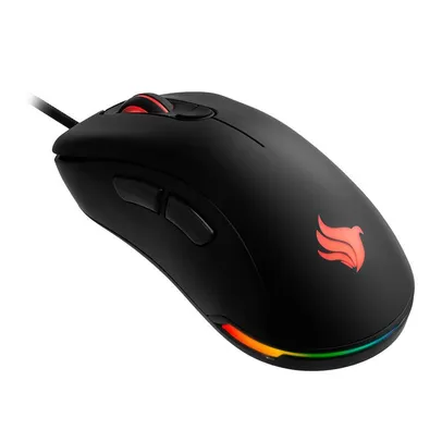 Mouse Gamer Pichau P702 RGB 12000DPI Preto, PGM-P702-RGB