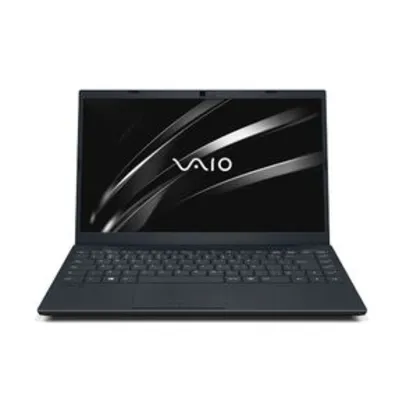 Notebook VAIO® FE14 Full HD Core™ i3 10ª Geração 1TB - 4GB RAM Linux - Cinza Escuro