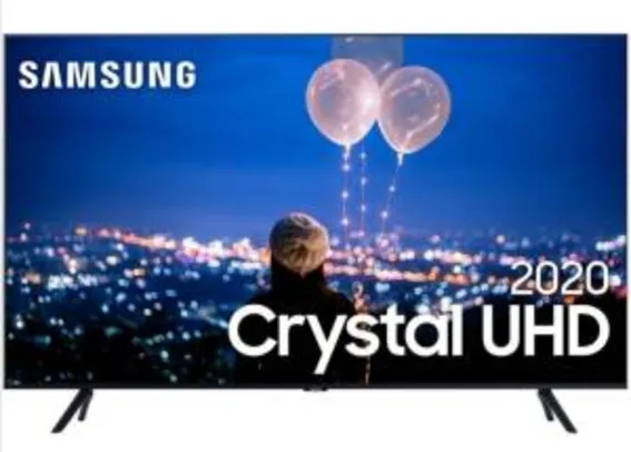 (APP + CARTÃO AMERICANAS) Smart TV 65" Samsung 65TU8000 Ultra HD 4k 3 HDMI - R$3322