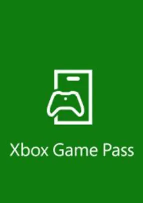 [Novas Contas] 1 Mês Game Pass Xbox One