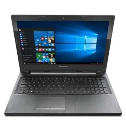 [Ponto Frio] Notebook Lenovo G50-80 com Intel® Core™ i5- 5200U, 8GB, 1TB, Gravador de DVD, Leitor de Cartões, HDMI, Wireless, Bluetooth, LED 15.6 - R$2199