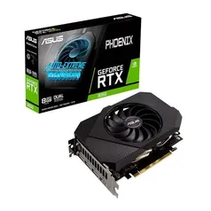 Placa de Vídeo Asus GeForce RTX 3050 Phoenix, 8GB, GDDR6, DLSS, Ray Tracing, 90YV0HH2-M0NA00