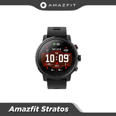 Saindo por R$ 487: Smartwatch Amazfit stratos bluetooth | R$487 | Pelando