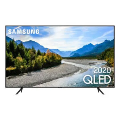 [2600,99 com AME+APP] Smart TV 50'' Samsung QLED 4K 50Q60T, Pontos Quânticos, Borda Infinita, Alexa built in, Controle Único