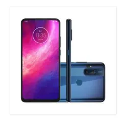 Motorola One Hyper 128GB Azul Oceano 4G Tela 6.5 Pol. Câmera Dupla 64MP Selfie 32MP Android 10